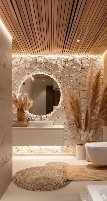 Boho Washroom Design(BWD-1)