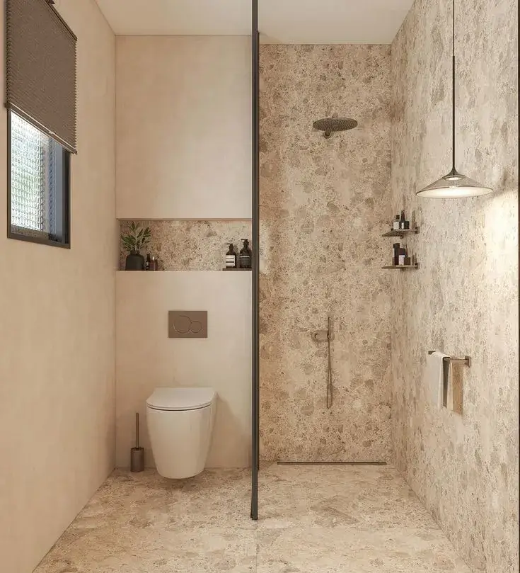 Boho Washroom Design(BWD-6)