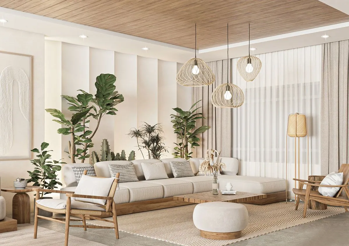 Boho Livingroom Design(BLD-1-1)