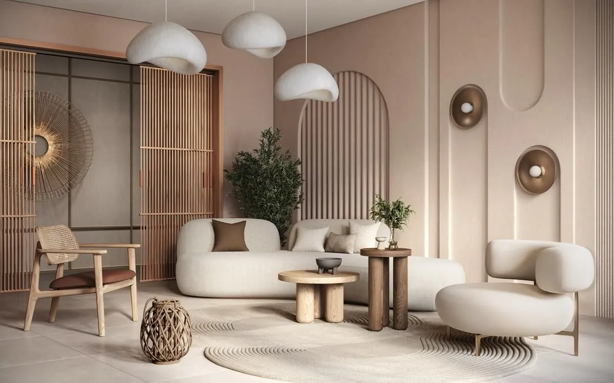 Boho Livingroom Design(BLD-2-1)