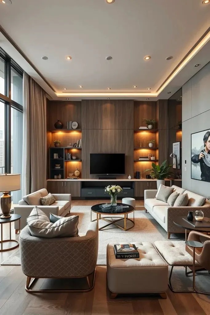 Contemporary Livingroom Design(CLD-1)
