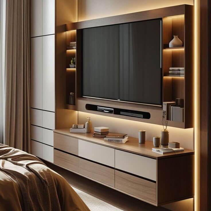 Contemporary Master Bedroom Design(CMBD-3-1)
