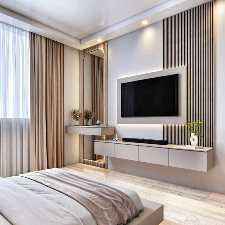 Contemporary Master Bedroom Design(CMBD-5-1)