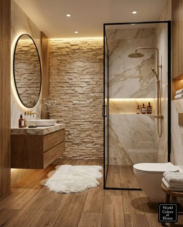 Farmhouse Washroom Design(FWD-3)