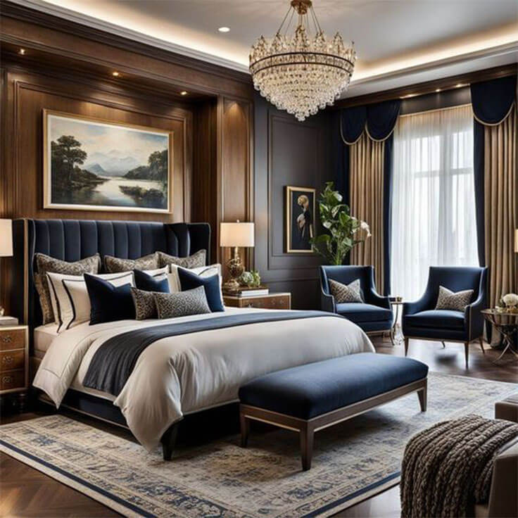 Farmhouse Decor Bedroom Design (FDBD-5)