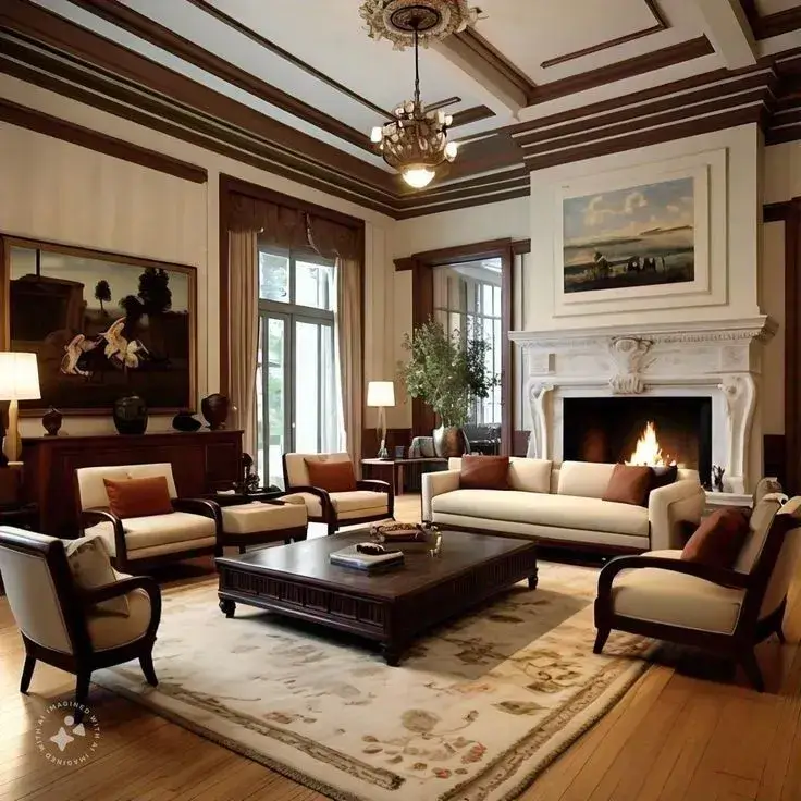 Farmhouse Livingroom Design(FLD-2-1)
