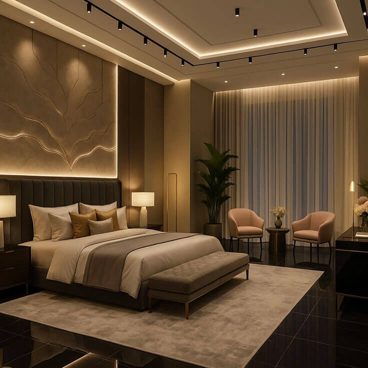 Farmhouse Master Bedroom Design(FMBD-6)