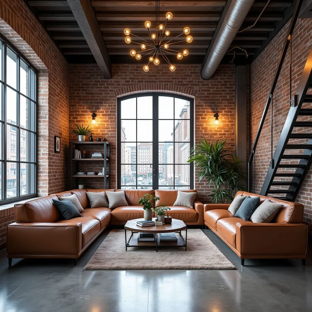 Industrial Livingroom Design(ILD-5-1)