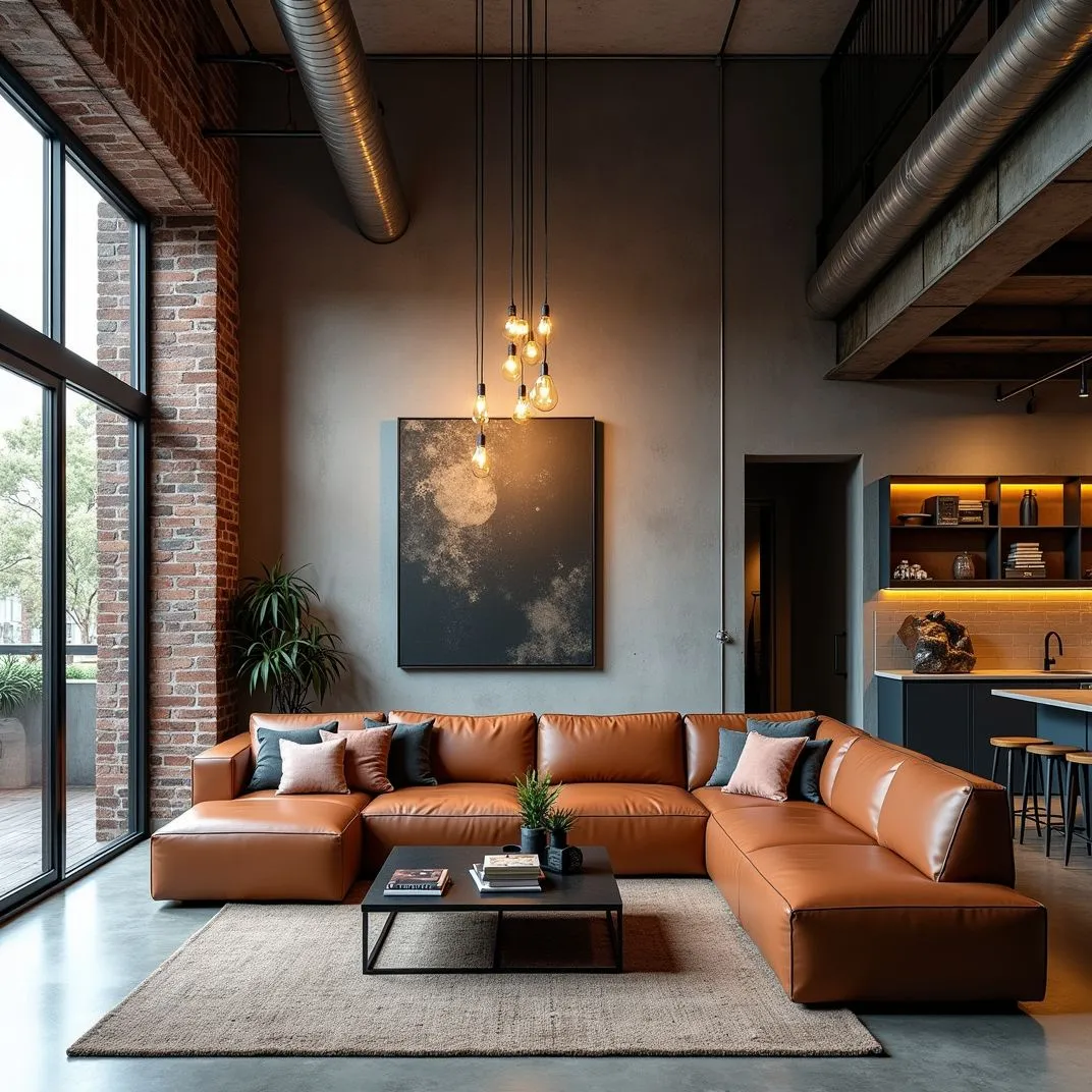 Industrial Livingroom Design(ILD-6-1)