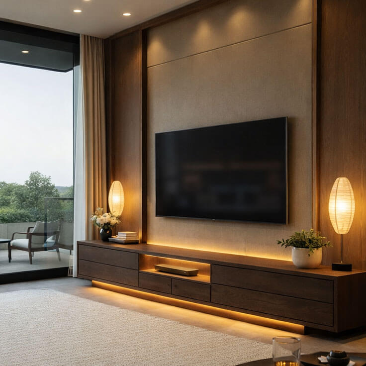 Mid-Century Modern Bedroom Design(MCMBD-2-1)