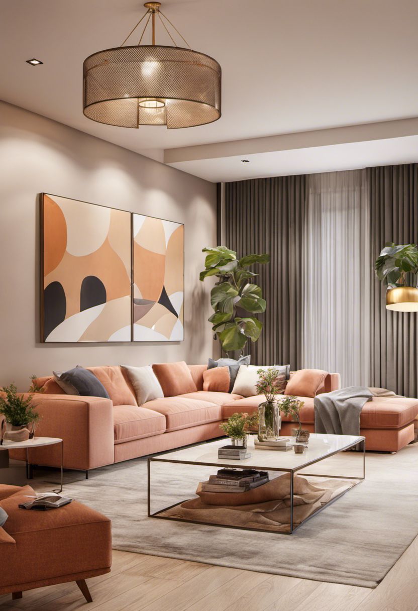 Mid-Century Livingroom Design(MLD-2)