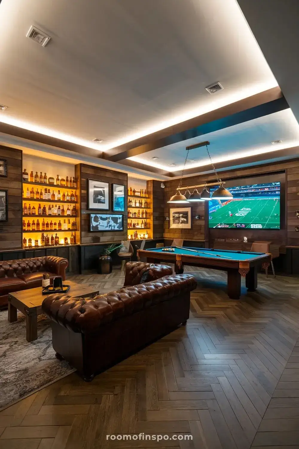 Modern Basement Lounge Design (MBLD-6)