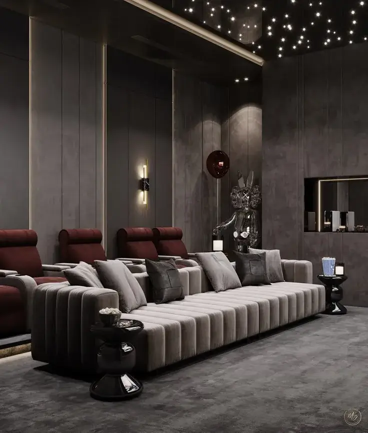 Modern Home Theaters Room Design (MHTRD-6)