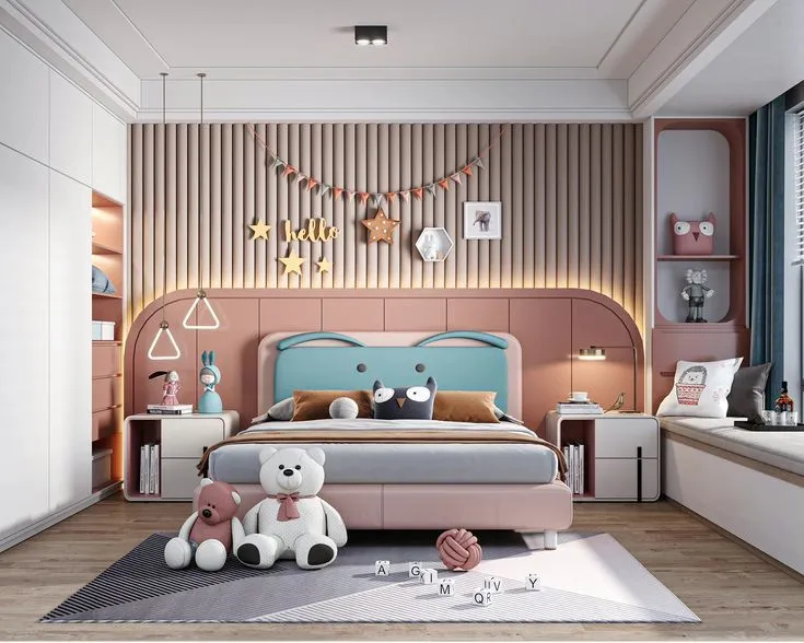 Modern Kids Bedroom Design (MKBD-4)