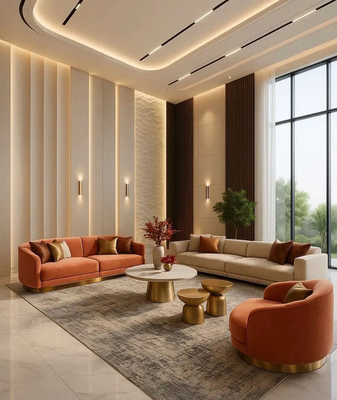 Modern Livingroom Design(MLD-2-1)