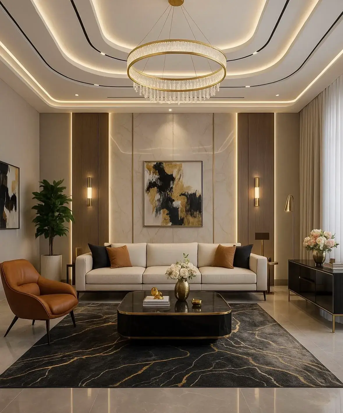 Modern Livingroom Design(MLD-3-1)