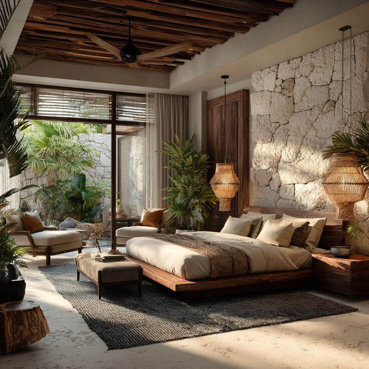 Rustic Bedroom Design(RBD-4)