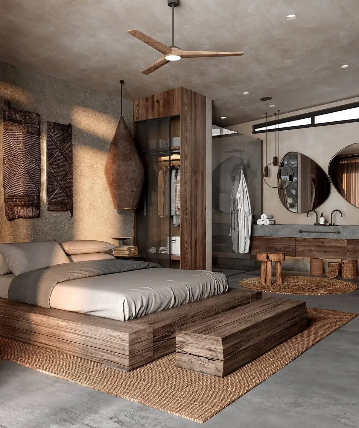 Rustic Guest Bedroom Design (RGBD-5)