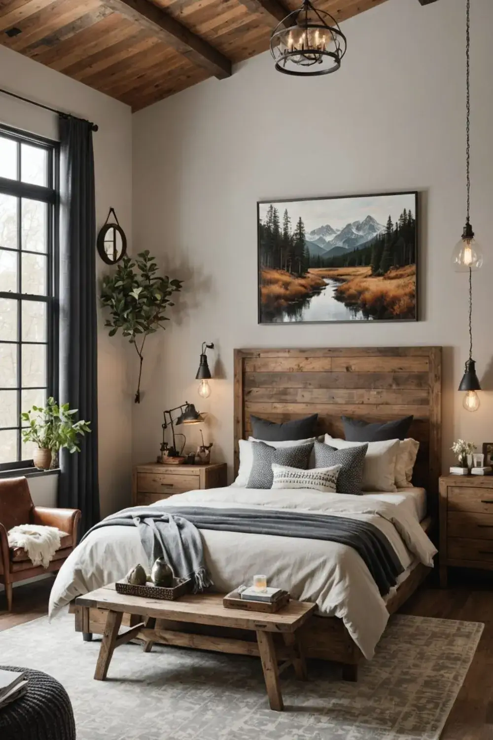 Rustic Guest Bedroom Design (RGBD-6)
