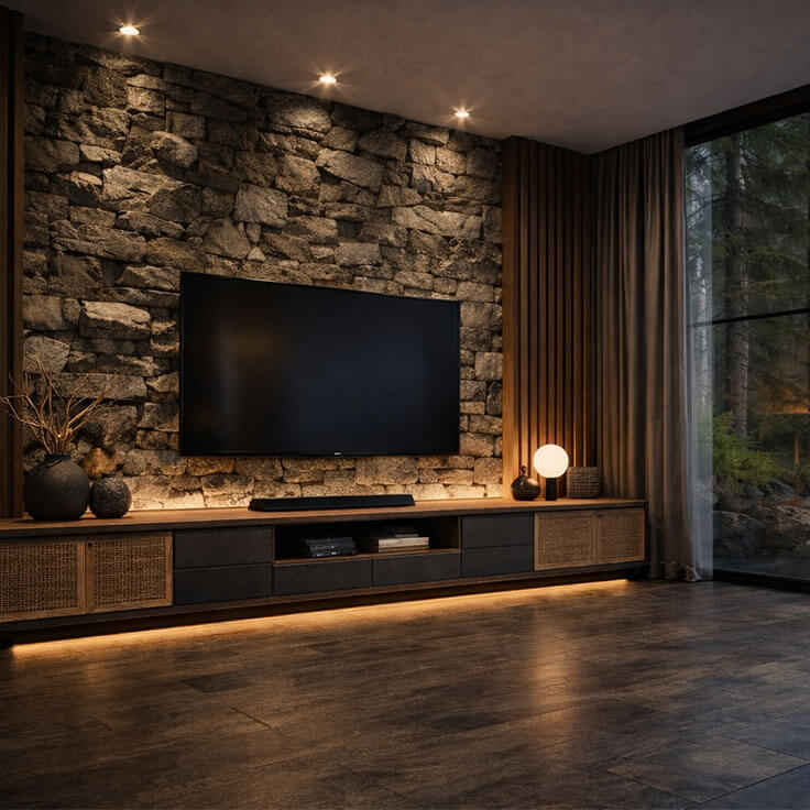 Rustic Master Bedroom Design(RMBD-2-1)