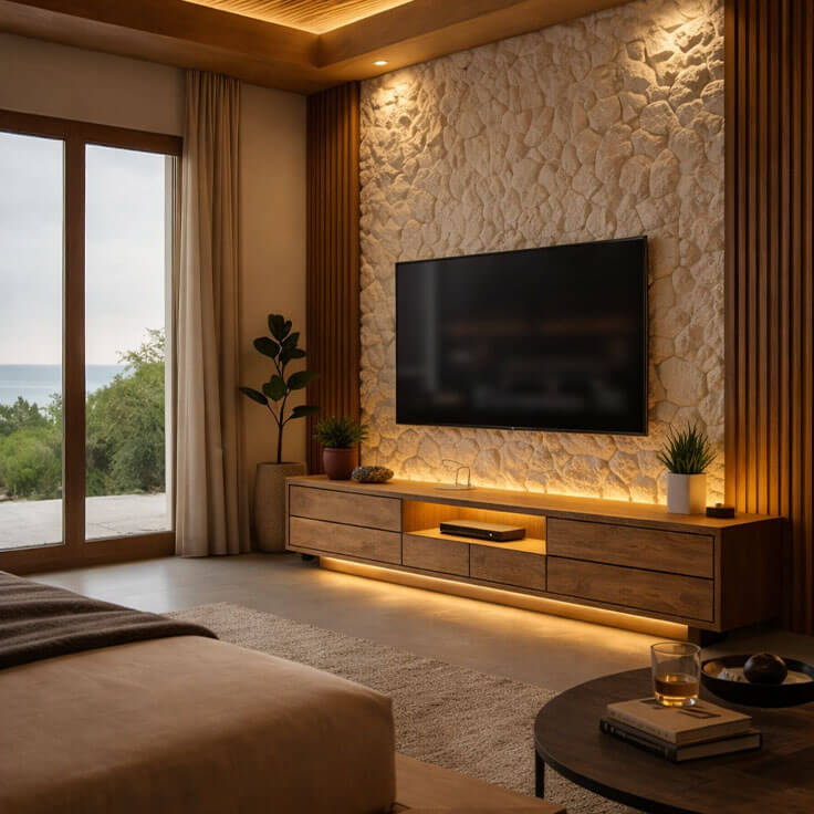 Rustic Master Bedroom Design(RMBD-5-1)