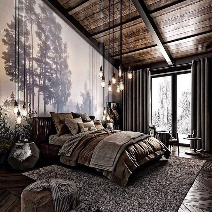 Rustic Master Bedroom Design(RMBD-6)