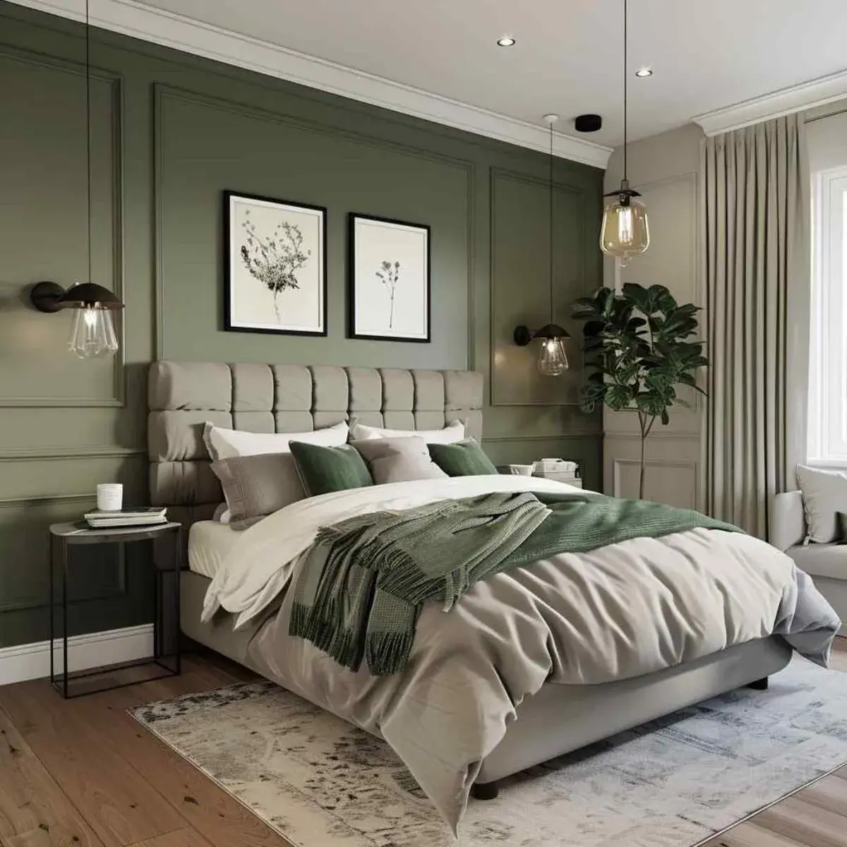 Scandinavian Guest Bedroom Design (SGBD-6)