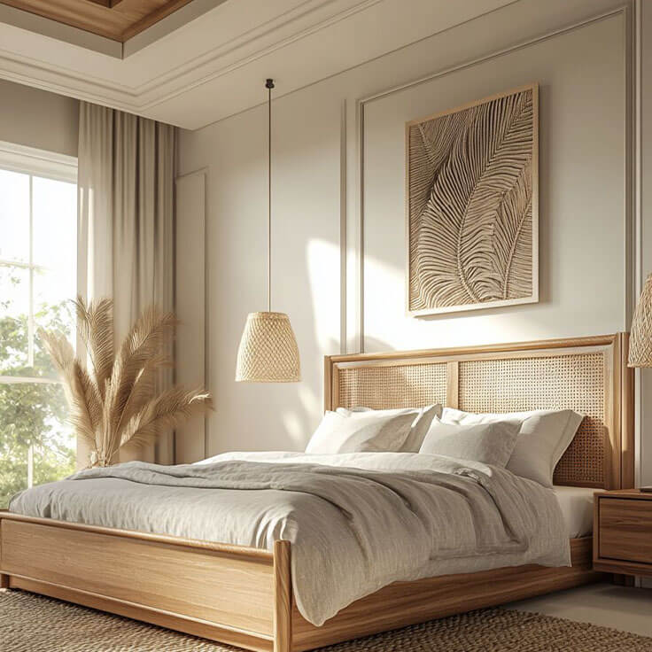 Scandinavian Master Bedroom Design(SMBD-4)